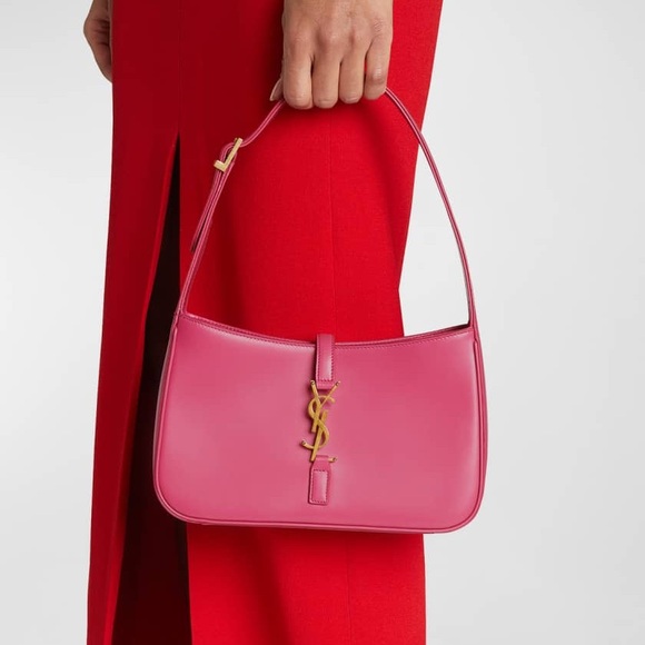 NWT Saint Laurent YSL Le 5 A 7 Hobo Bag – Pink - Picture 14 of 15